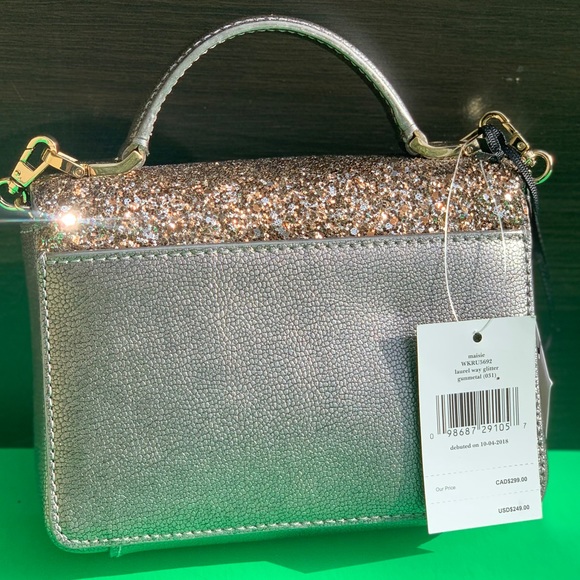 Kate Spade Maisie Laurel Way Glitter Crossbody Bag - Picture 7 of 8